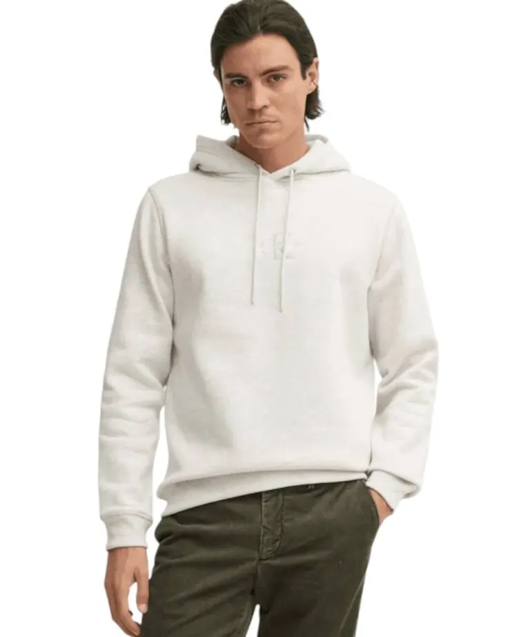 Calvin Klein - Fleece Monogram Φούτερ J30J325629-P6G Γκρι