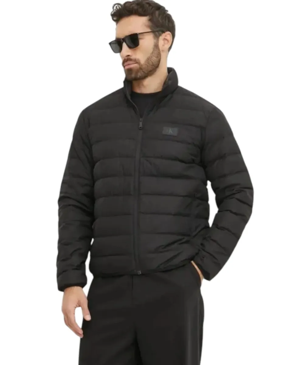 Calvin Klein - Ανδρικό Χειμωνιάτικο Μπουφάν Ul Down Regular Fit J30J326716-BEH Μαύρο