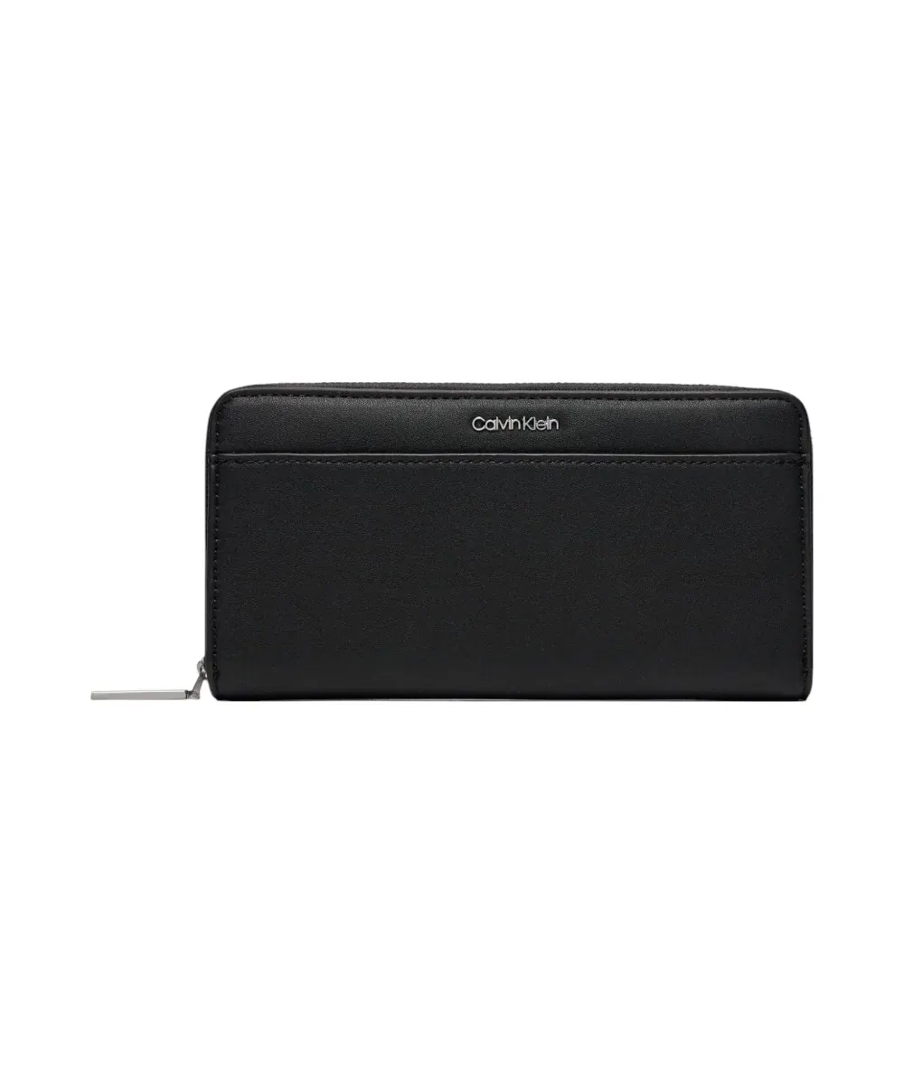 Calvin Klein - Γυναικείο Πορτοφόλι Zip Around Wallet K60K610949-BAX Μαύρο
