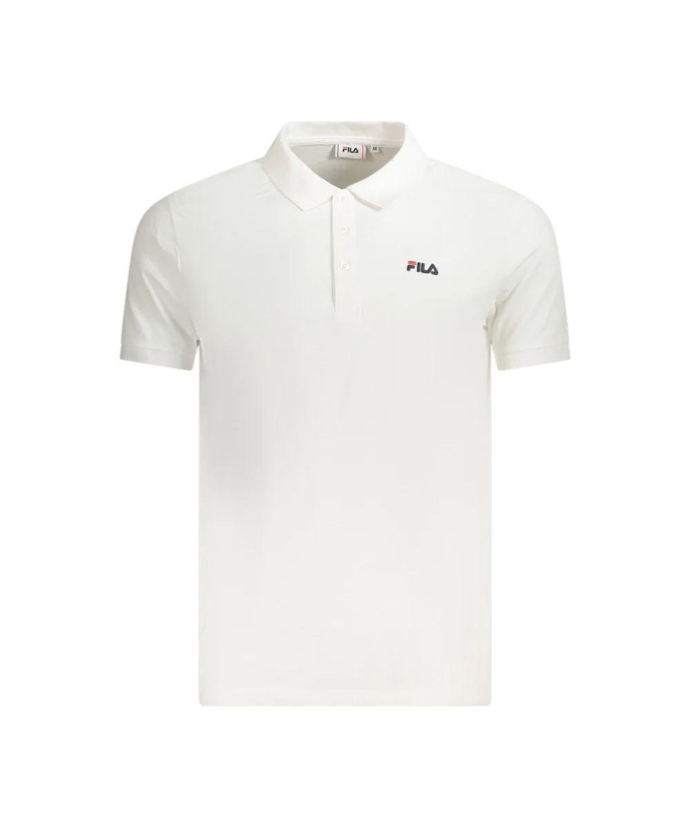 Fila - Ανδρικό Polo T-shirt Slim Fit FAM0717-10001 Λευκό