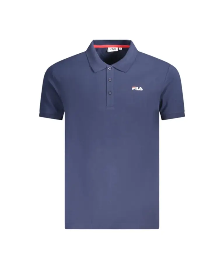 Fila - Ανδρικό Polo T-shirt Slim Fit FAM0717-50004 Μπλε Σκούρο