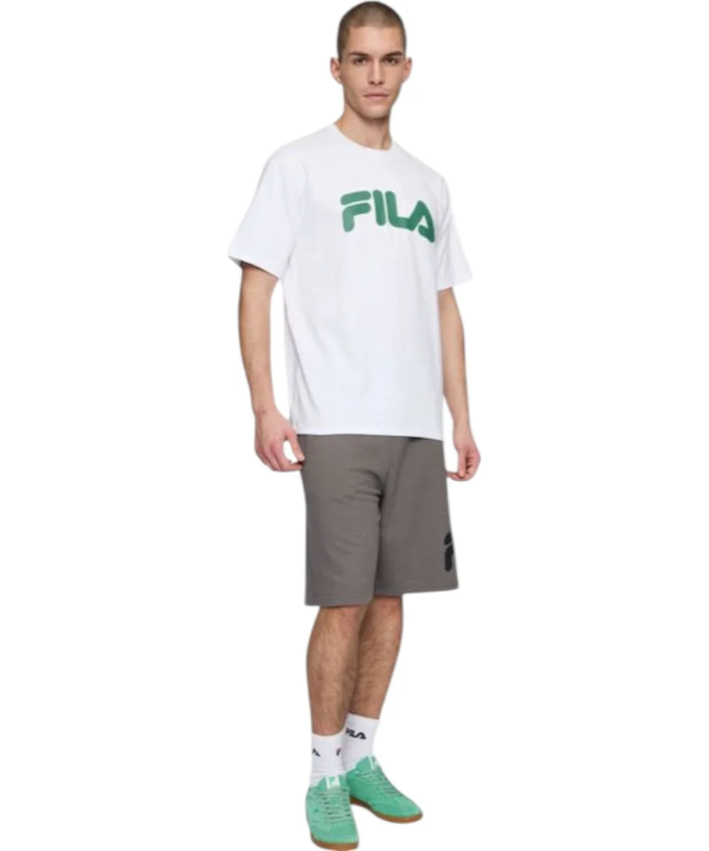Fila - Ανδρικό T-shirt Lasson Loose Fit Tee FAM0873-10001 Λευκό