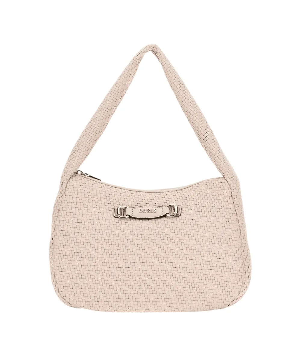 Guess - Γυναικεία Τσάντα Ώμου Francy Hobo HWWG9530020-SHELL Ροζ