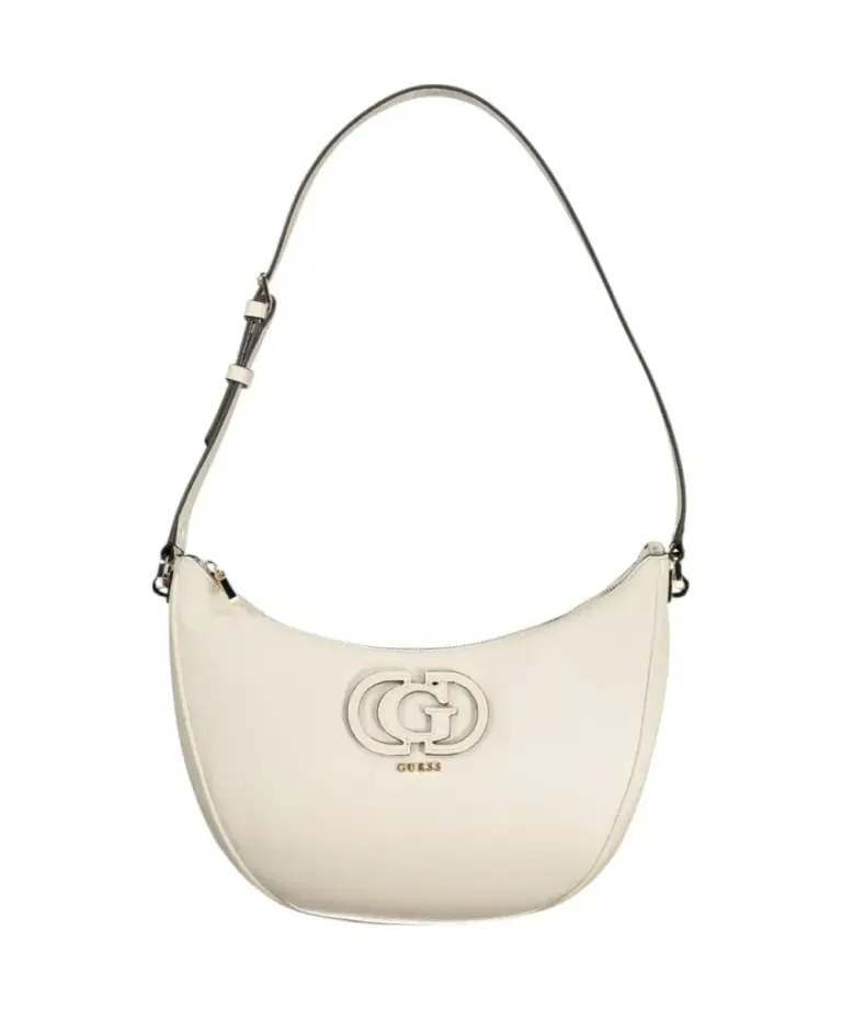 Guess - Γυναικεία Τσάντα Ώμου Silvye Bucket Bag HWBG9536020-OFF Εκρού