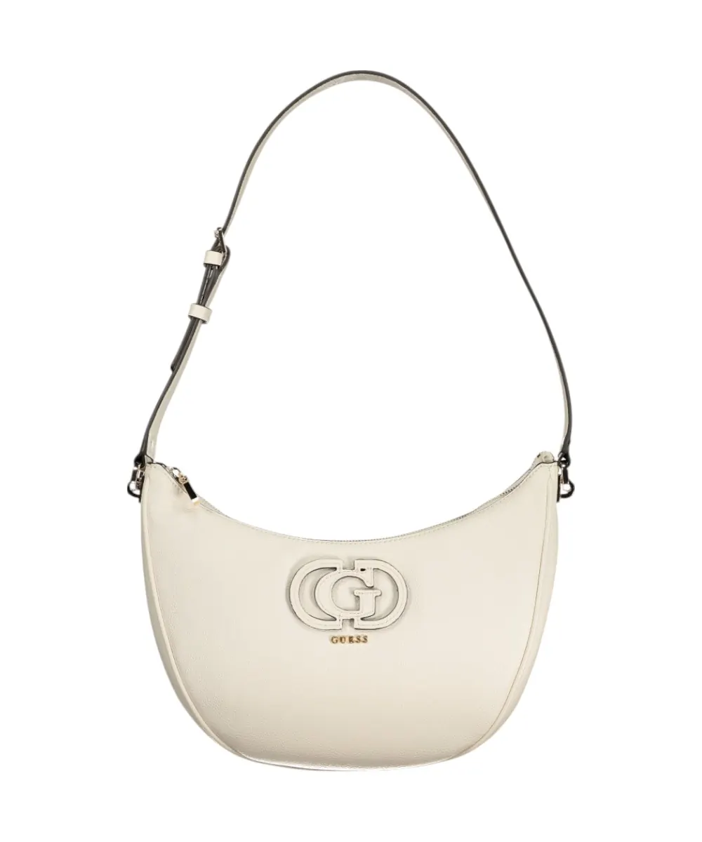 Guess - Γυναικεία Τσάντα Ώμου Silvye Bucket Bag HWBG9536020-OFF Εκρού