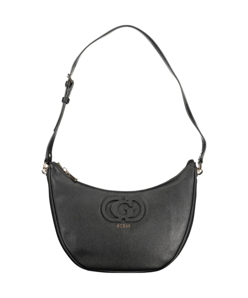 Guess - Γυναικεία Τσάντα Ώμου Silvye Bucket Bag HWBG9536020-BLA Μαύρο
