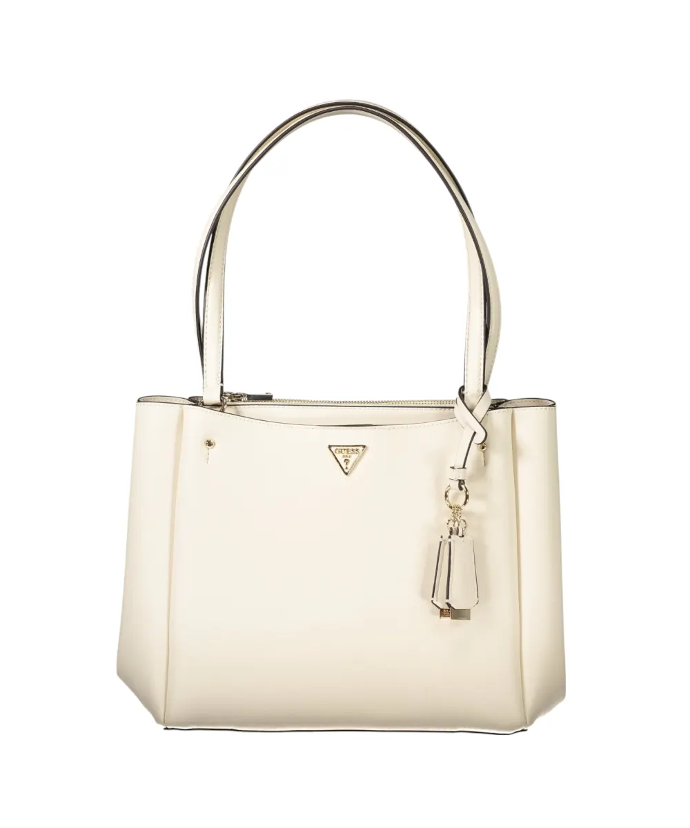 Guess - Γυναικεία Τσάντα Ώμου Talent HWNG9669230-OFF Λευκό