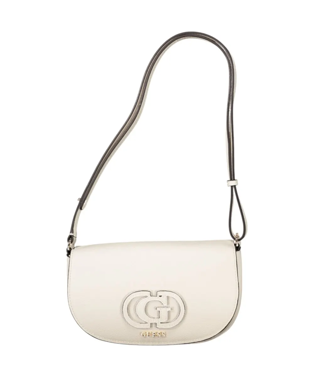 Guess - Γυναικεία Τσάντα Χιαστί Calebra Convertible Xbody Flap HWBG9536210-OFF Εκρού