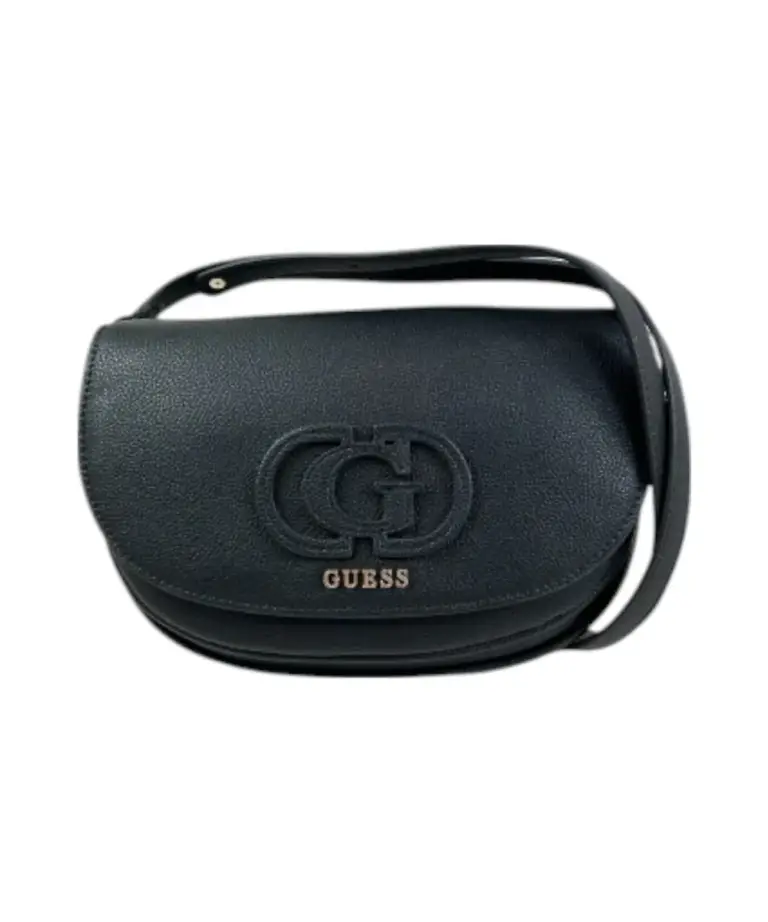 Guess - Γυναικεία Τσάντα Χιαστί Calebra Convertible Xbody Flap HWBG9536210-BLA Μαύρο