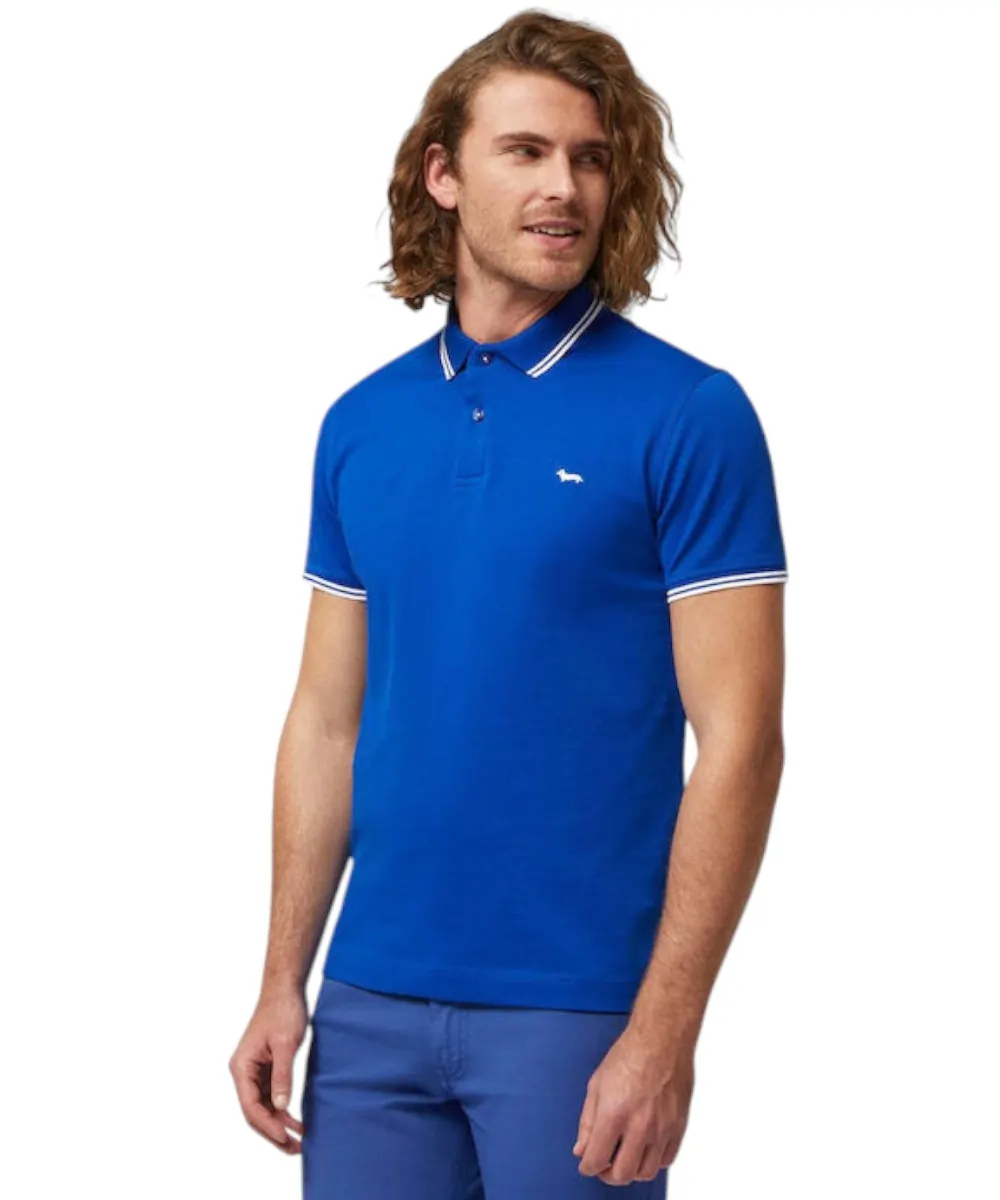 Harmont & Blaine - Ανδρική Μπλούζα Κοντομάνικη Polo LNL010021148-854  Μπλε