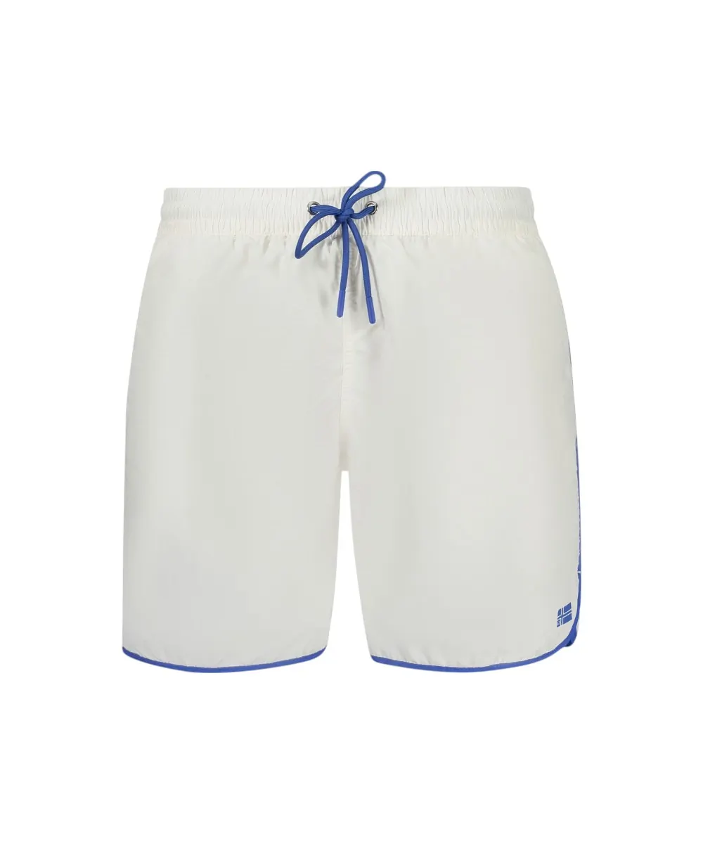 Scuola Nautica Italiana - Ανδρικό Μαγιό Σόρτς 858313-WHITE Λευκό