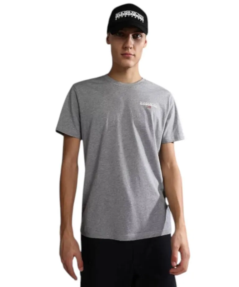 Napapijri - Ανδρικό T-shirt NP0A4GWI-160 Γκρι