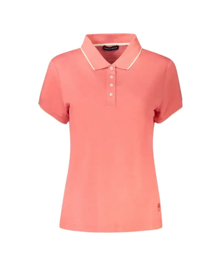 North Sails - Polo T-Shirt Slim Fit 092344-000-0160 Ροζ