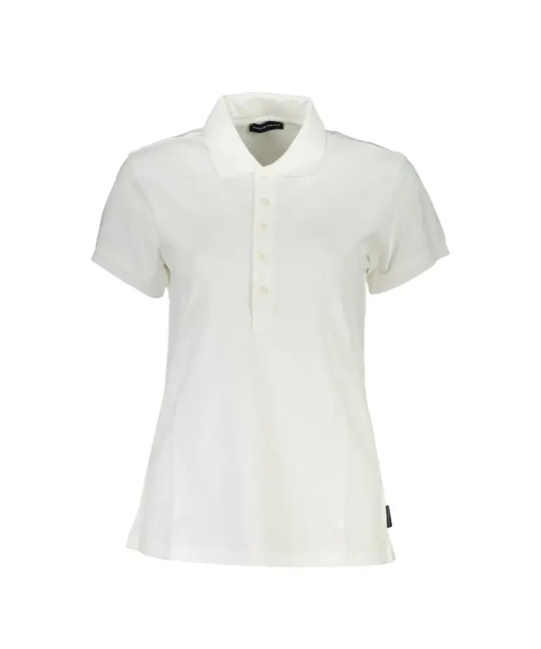 North Sails - Polo T-Shirt Slim Fit 904164-000-0101 Λευκό