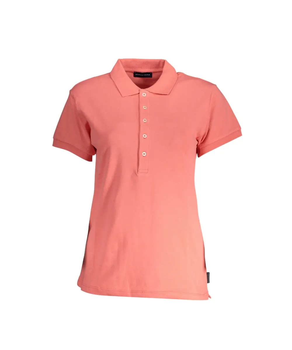 North Sails - Polo T-Shirt Slim Fit 904164-000-0166 Κοραλλί
