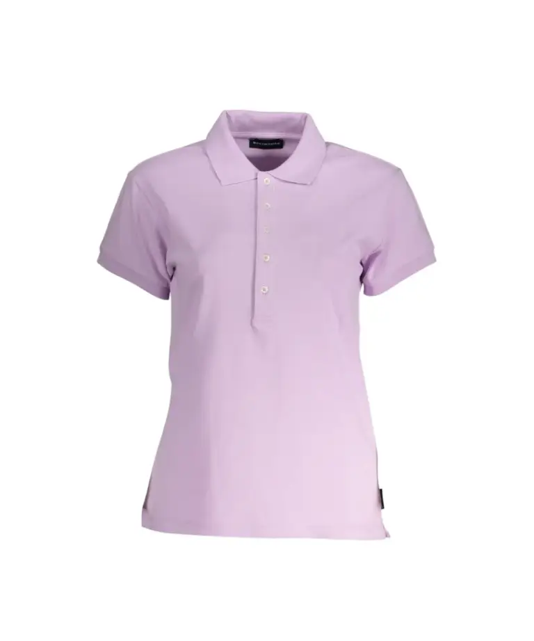 North Sails - Polo T-Shirt Slim Fit 904164-000-0580 Μωβ
