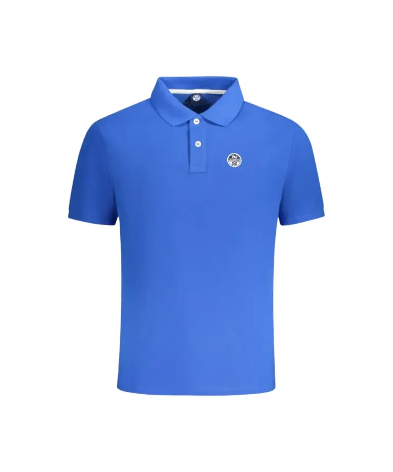 North Sails - Ανδρικό Κοντομάνικο Polo T-Shirt 995011-000-0760 Μπλε