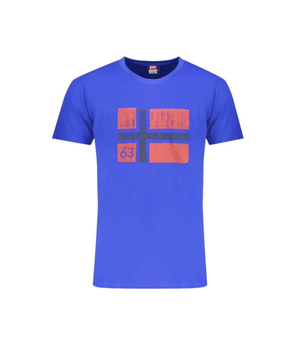 Scuola Nautica Italiana - Ανδρικό T-shirt Κοντομάνικο 846019-BLUETT Μπλε