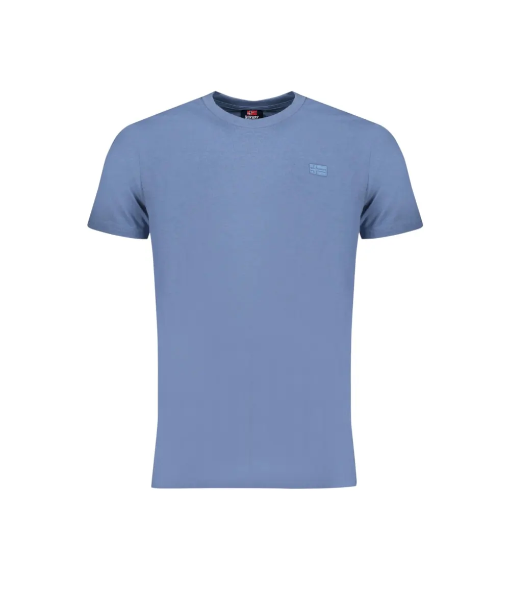 Scuola Nautica Italiana - Ανδρικό T-shirt Κοντομάνικο 846061-DENIM Μπλε