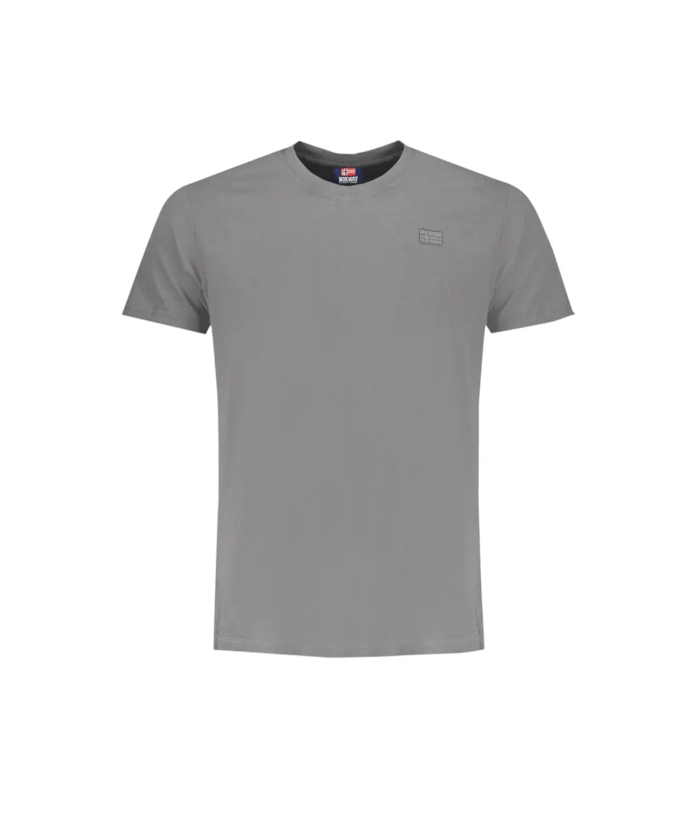Scuola Nautica Italiana - Ανδρικό T-shirt Κοντομάνικο 846061-REVET Γκρι