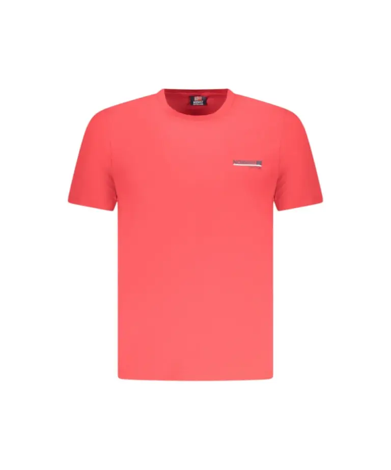 Scuola Nautica Italiana - Ανδρικό T-shirt Κοντομάνικο 856030-BITTER Κόκκινο