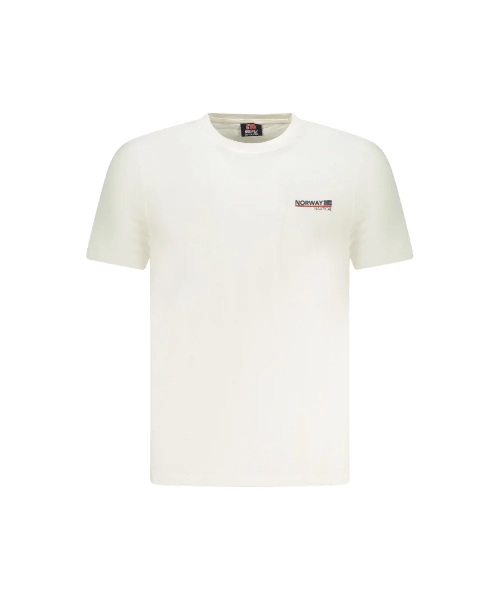 Scuola Nautica Italiana - Ανδρικό T-shirt Κοντομάνικο 856030-WHITE Λευκό