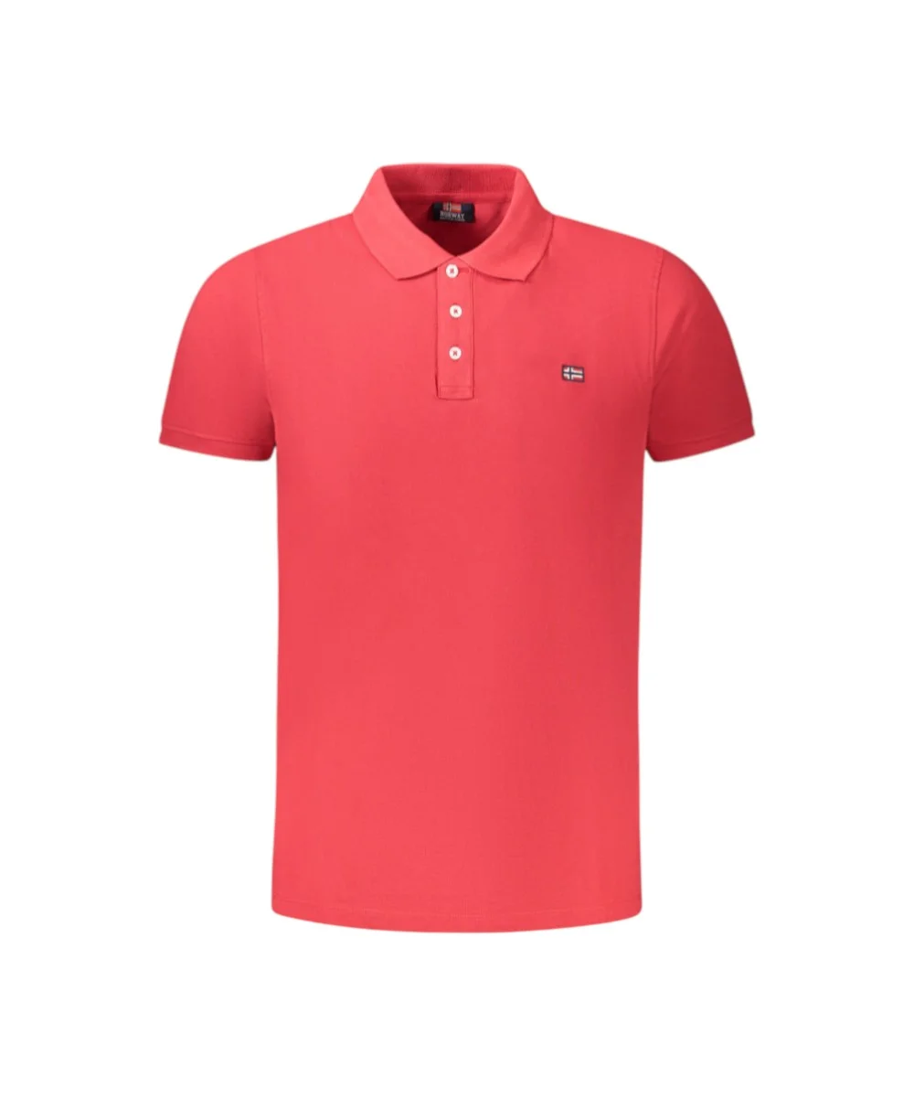 Scuola Nautica Italiana - Ανδρικό T-shirt Κοντομάνικο Polo 838861-BITTER Κόκκινο
