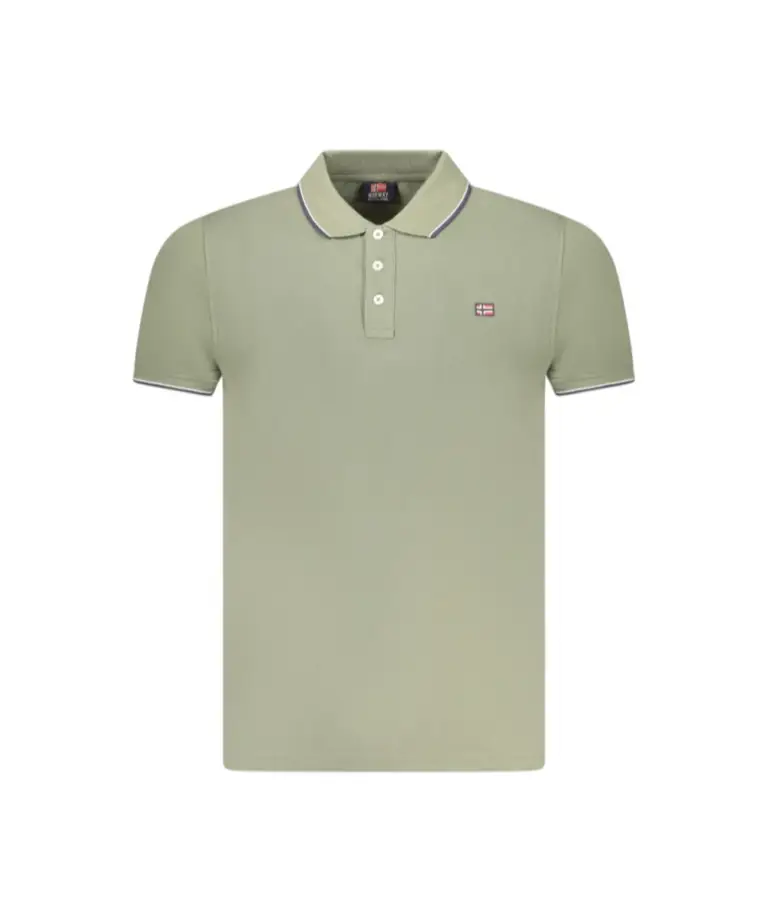 Scuola Nautica Italiana - Ανδρικό T-shirt Κοντομάνικο Polo 838862-ARMY Πράσινο