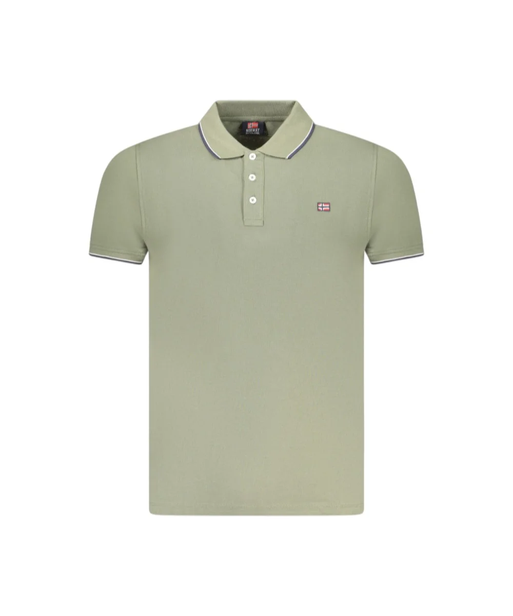 Scuola Nautica Italiana - Ανδρικό T-shirt Κοντομάνικο Polo 838862-ARMY Πράσινο
