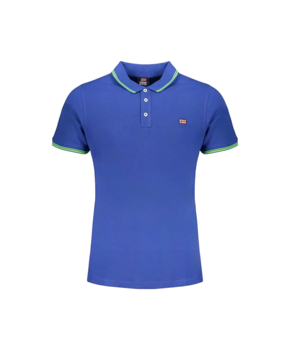 Scuola Nautica Italiana - Ανδρικό T-shirt Κοντομάνικο Polo 838862-BLUETT Μπλε