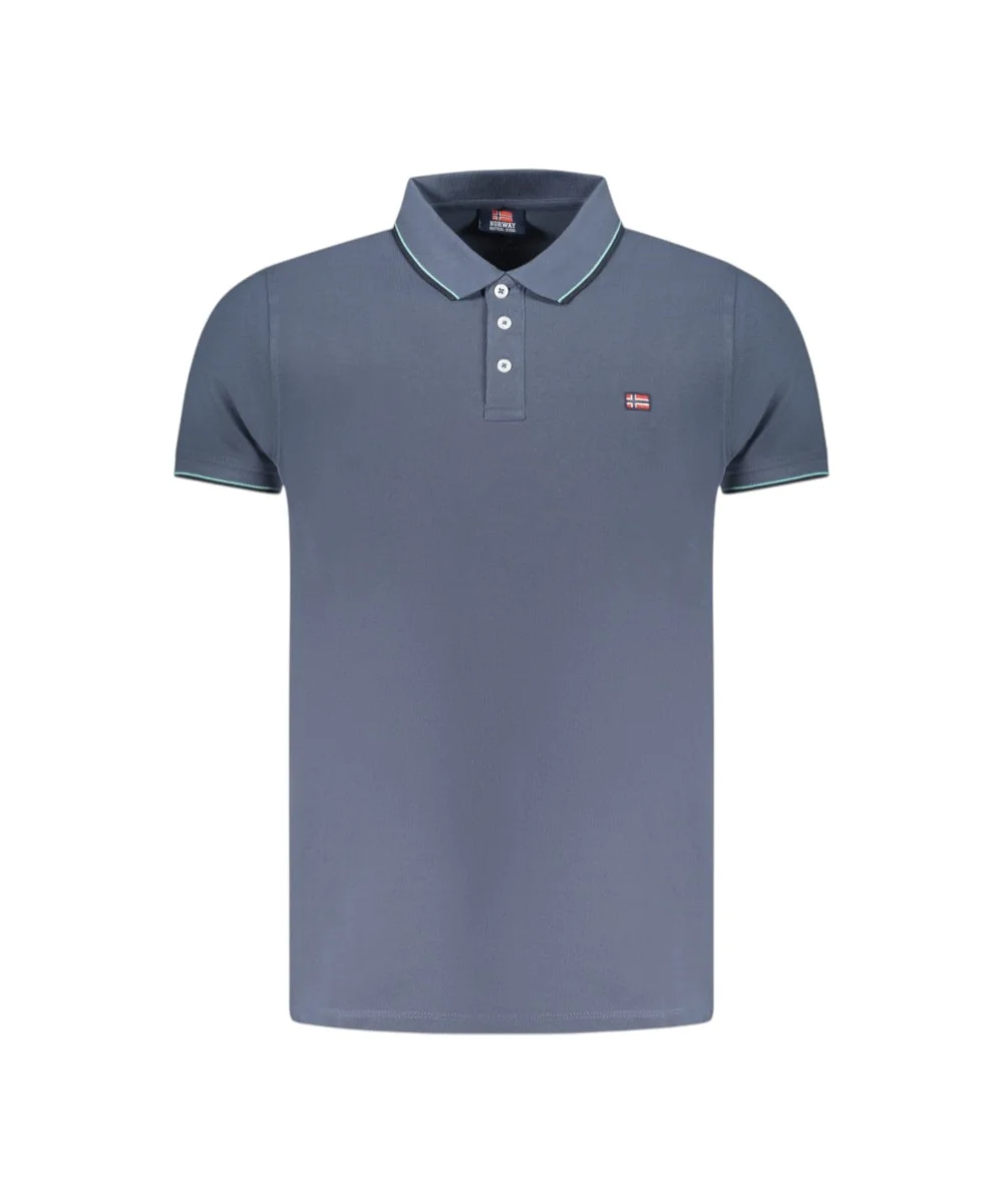 Scuola Nautica Italiana - Ανδρικό T-shirt Κοντομάνικο Polo 838862-GALAXY Μπλε