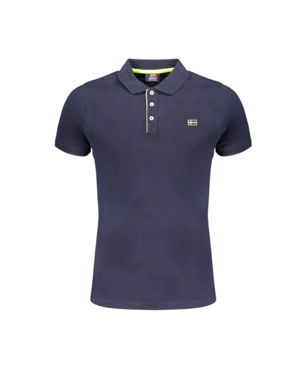 Scuola Nautica Italiana - Ανδρικό T-shirt Κοντομάνικο Polo 848863-BLU Μπλε Σκούρο