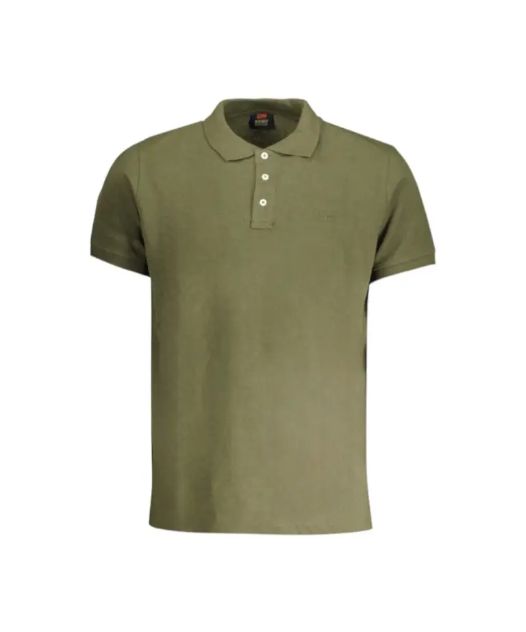 Scuola Nautica Italiana - Ανδρικό T-shirt Κοντομάνικο Polo 848864-MILITY Πράσινο Σκούρο