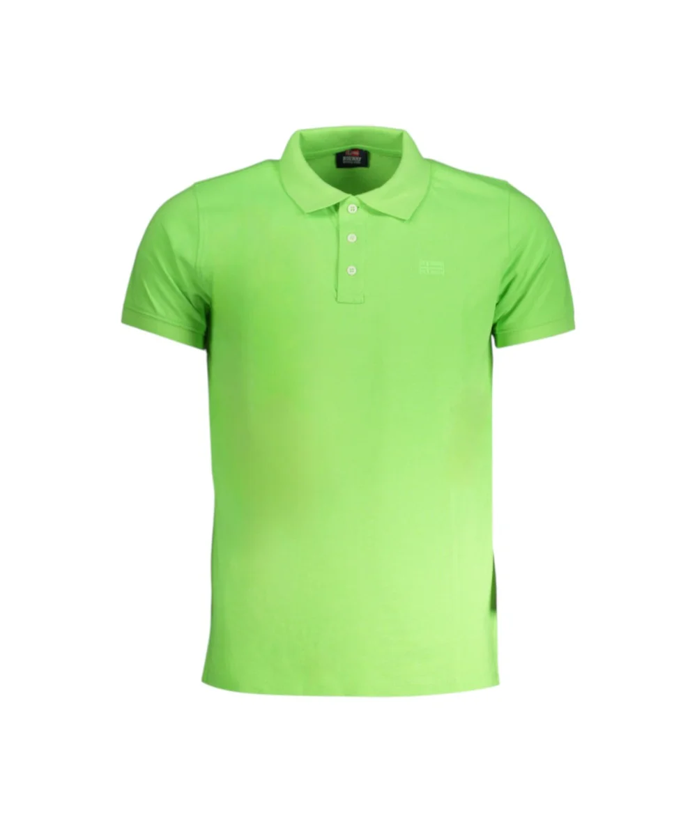 Scuola Nautica Italiana - Ανδρικό T-shirt Κοντομάνικο Polo 848864-VERDFL Πράσινο