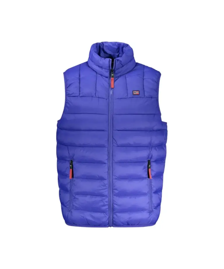 Scuola Nautica Italiana - Ανδρικό Αμάνικο Μπουφάν Puffer 849148-BLUET Μπλε