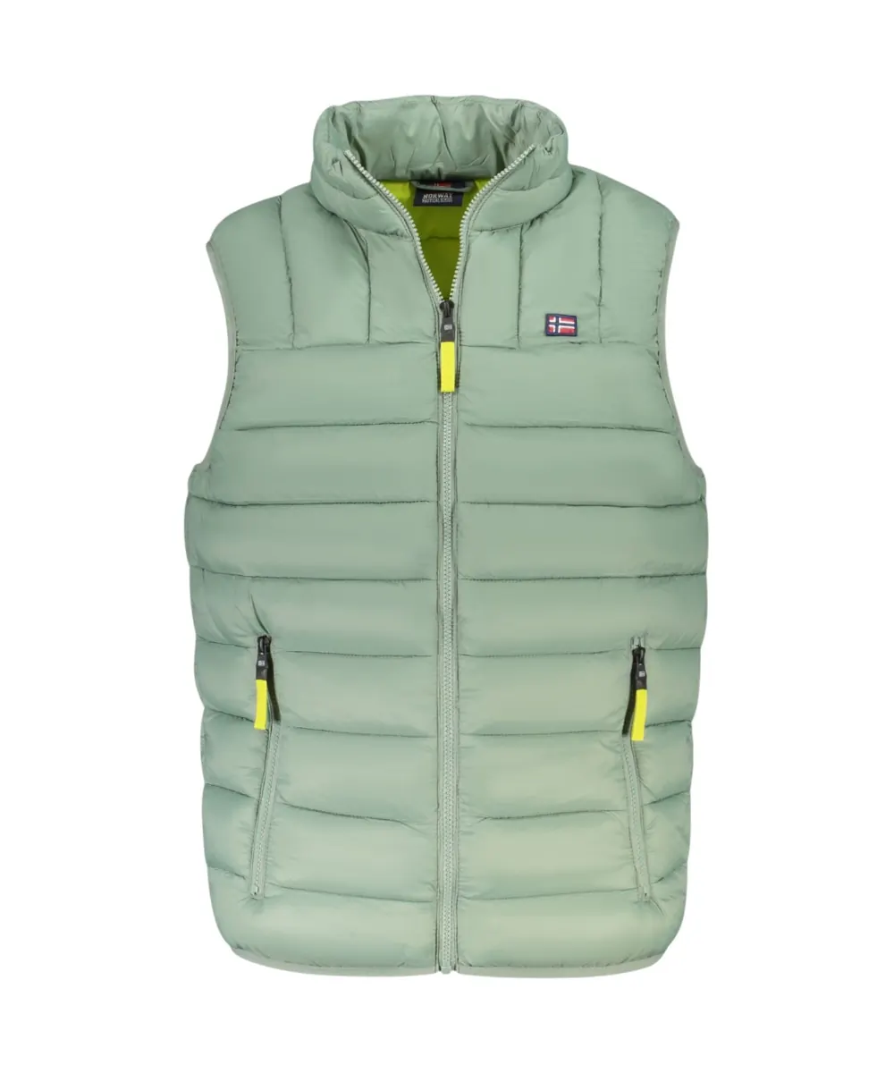 Scuola Nautica Italiana - Ανδρικό Αμάνικο Μπουφάν Puffer 849148-SNIPER Πράσινο
