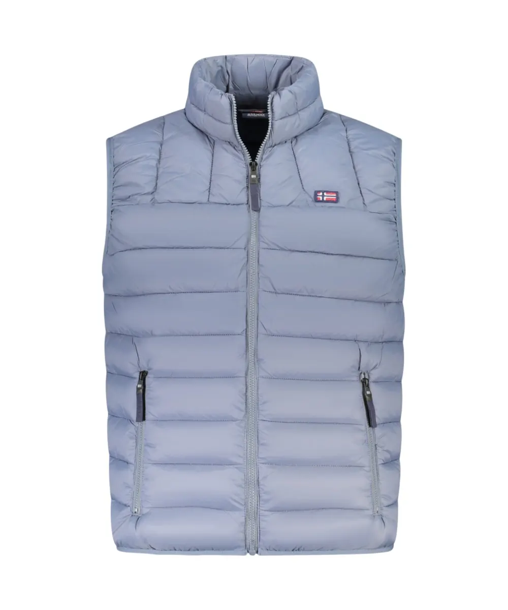 Scuola Nautica Italiana - Ανδρικό Αμάνικο Μπουφάν Puffer 849148-TYPHOO Γκρι