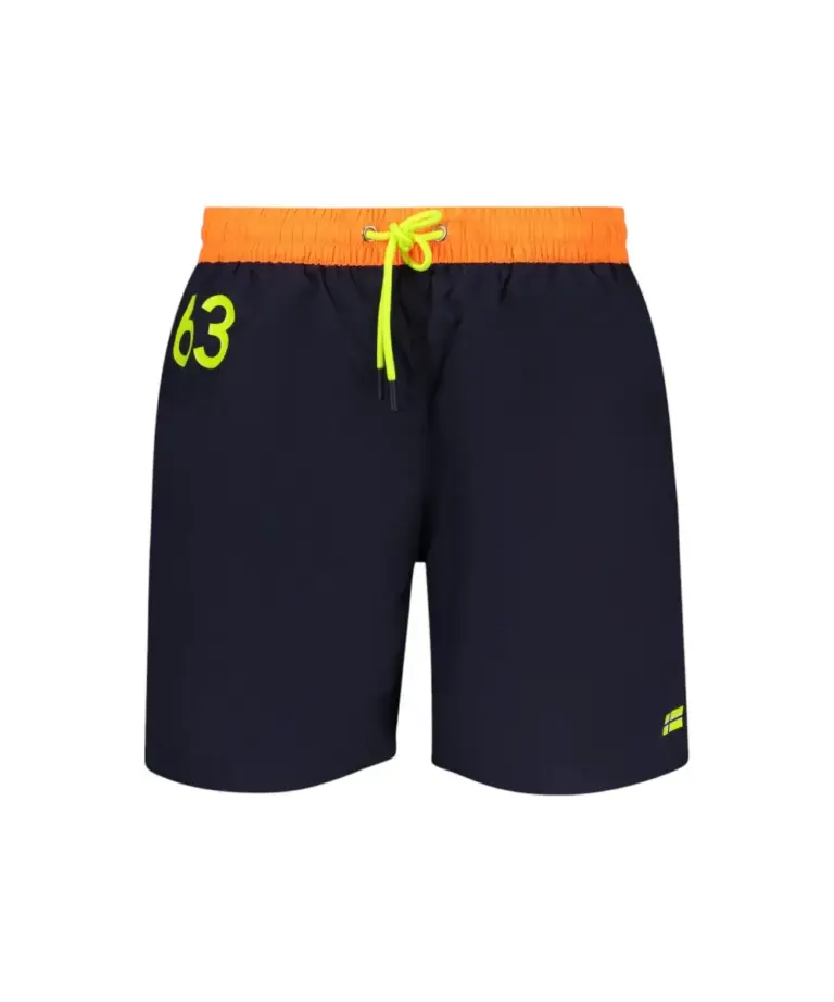 Scuola Nautica Italiana - Ανδρικό Μαγιό Σόρτς 858311-NAVY Μπλε Σκούρο