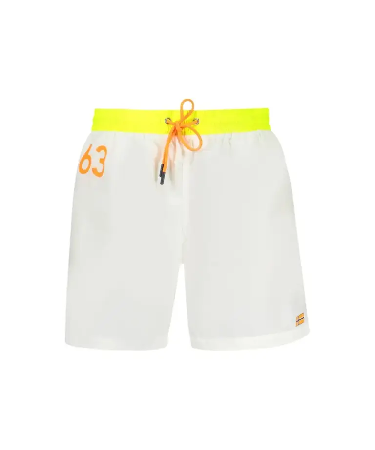 Scuola Nautica Italiana - Ανδρικό Μαγιό Σόρτς 858311-WHITE Λευκό