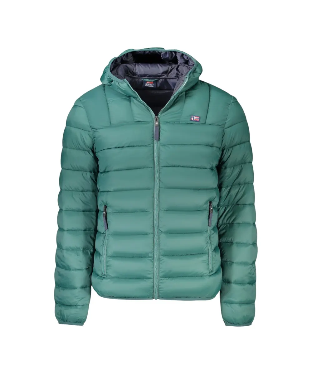 Scuola Nautica Italiana - Ανδρικό Χειμωνιάτικο Μπουφάν Puffer 849150-ALPINE Πράσινο