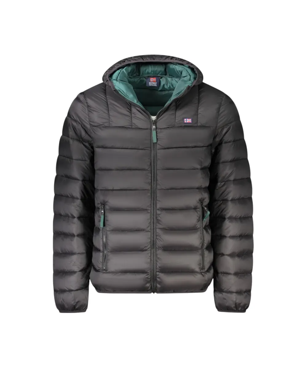 Scuola Nautica Italiana - Ανδρικό Χειμωνιάτικο Μπουφάν Puffer 849150-BLALPI Μαύρο