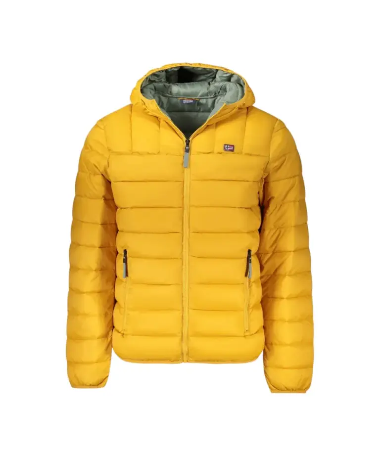 Scuola Nautica Italiana - Ανδρικό Χειμωνιάτικο Μπουφάν Puffer 849150-OCRA Κίτρινο