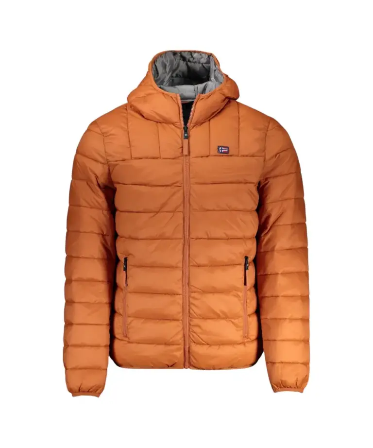 Scuola Nautica Italiana - Ανδρικό Χειμωνιάτικο Μπουφάν Puffer 849150-RUST Πορτοκαλί
