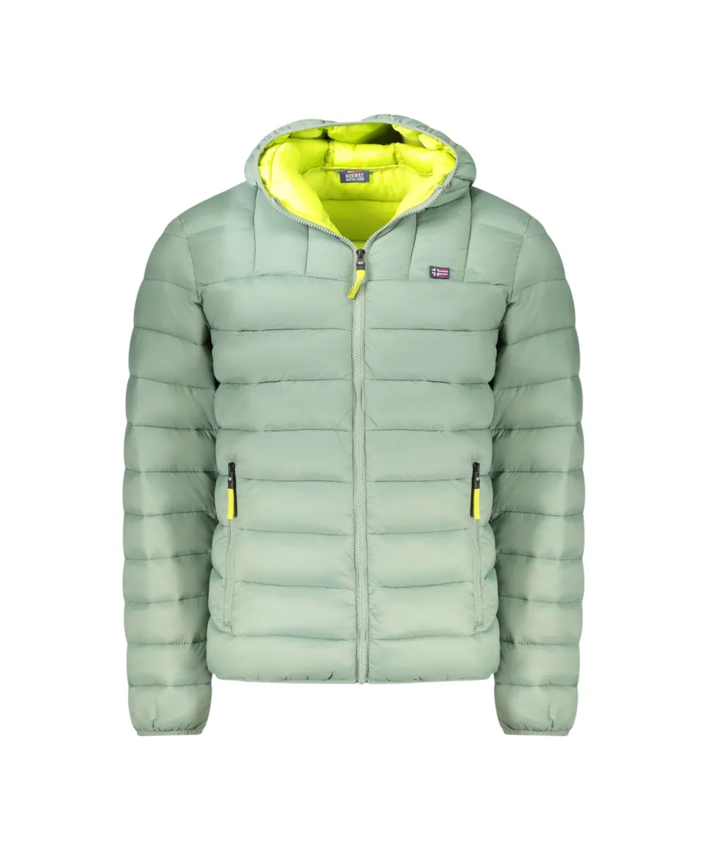 Scuola Nautica Italiana - Ανδρικό Χειμωνιάτικο Μπουφάν Puffer 849150-SNIPER Πράσινο Ανοιχτό