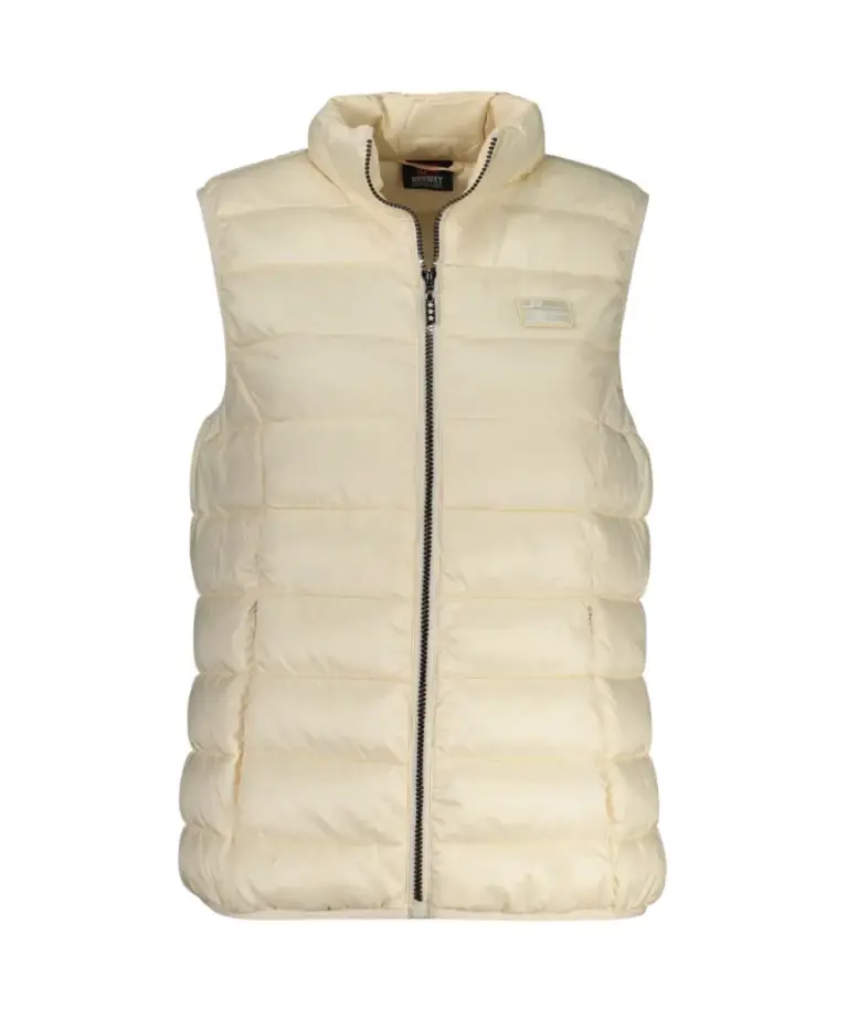 Scuola Nautica Italiana - Γυναικείο Αμάνικο Μπουφάν 849651-CREAM Μπεζ
