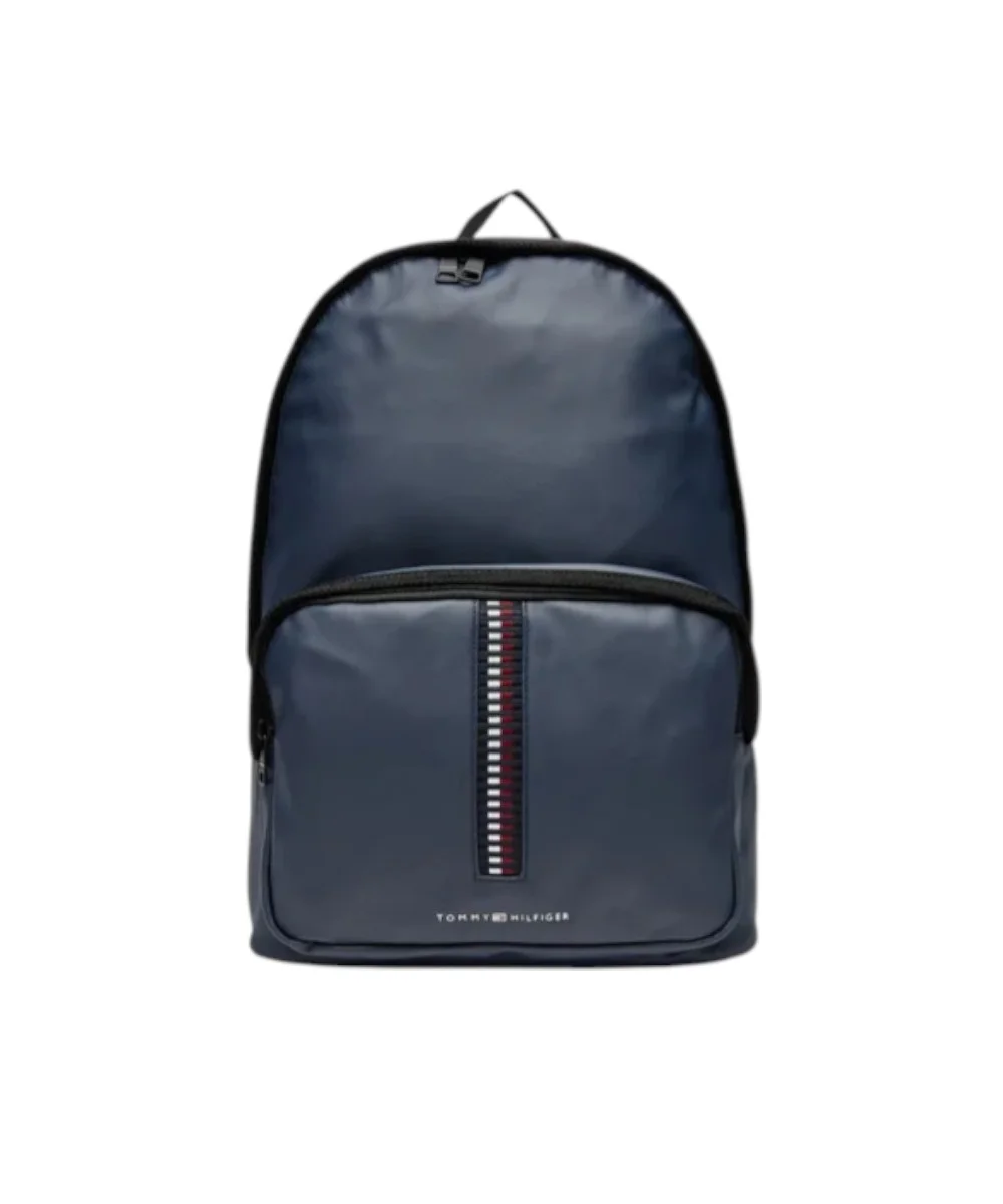 Tommy Hilfiger - Ανδρικό Σακίδιο Th Corp Dome Backpack AM0AM12732-DW6 Μπλε Σκούρο