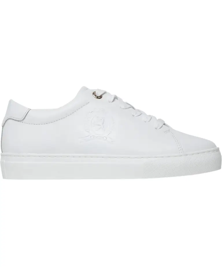 Tommy Hilfiger - Γυναικεία Sneakers Th Crest FW0FW05922-YBR Λευκό