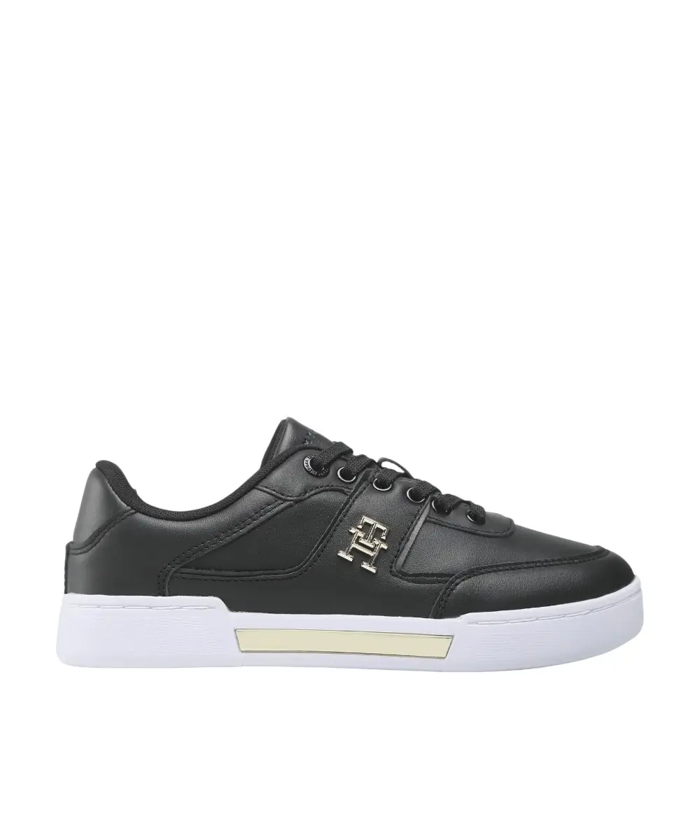 Tommy Hilfiger - Γυναικεία Sneakers Th Prep Court FW0FW06859-0GL Μαύρο