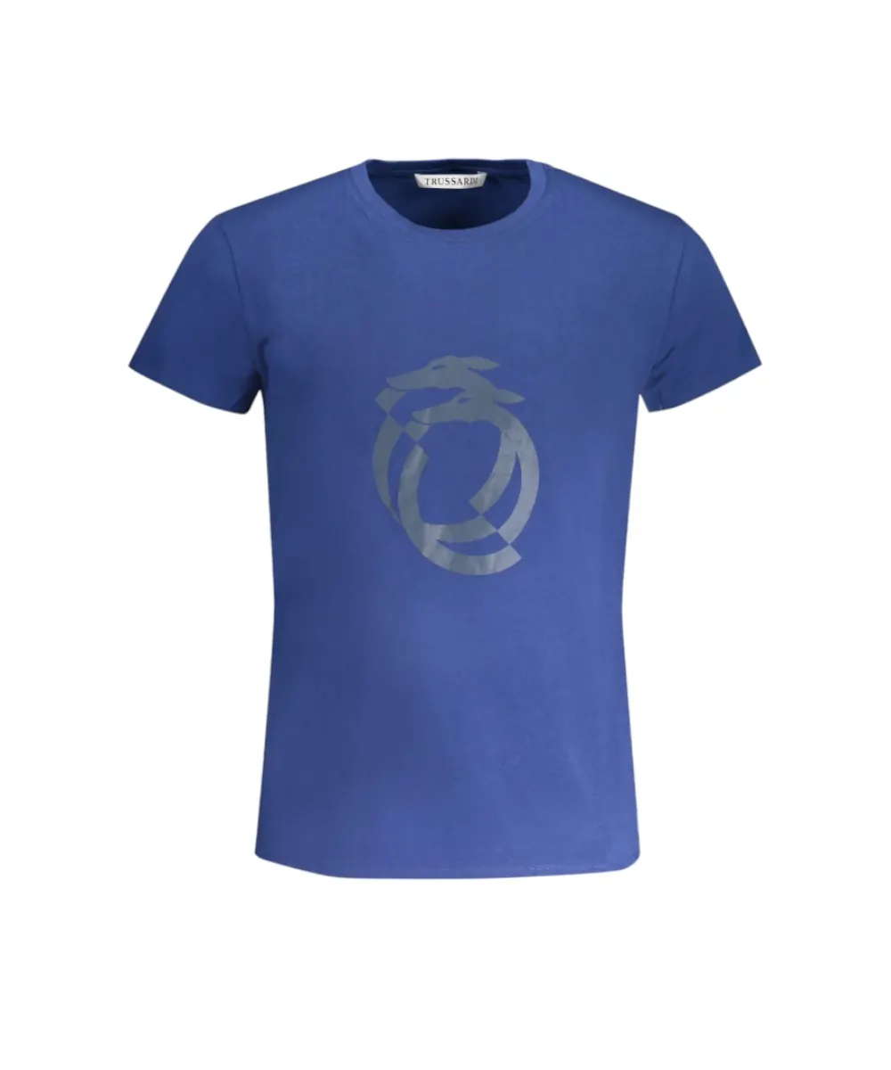 Trussardi Jeans - Ανδρικό T-Shirt TRU1MTS01-DKBLU Μπλε