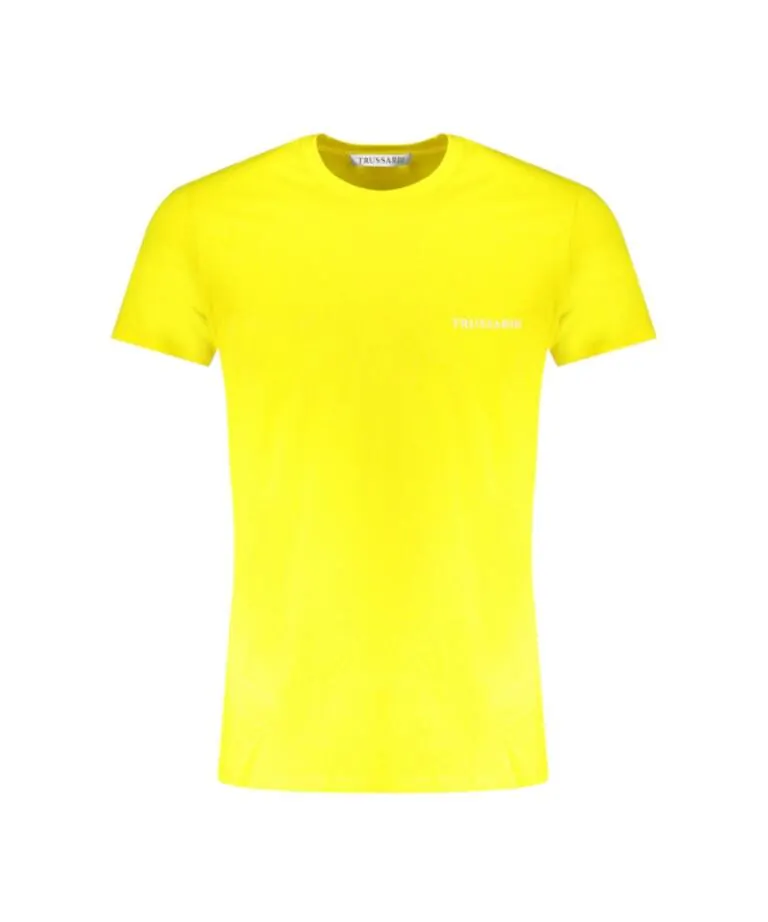 Trussardi Jeans - Ανδρικό T-Shirt TRU1MTS02-CANARY Κίτρινο